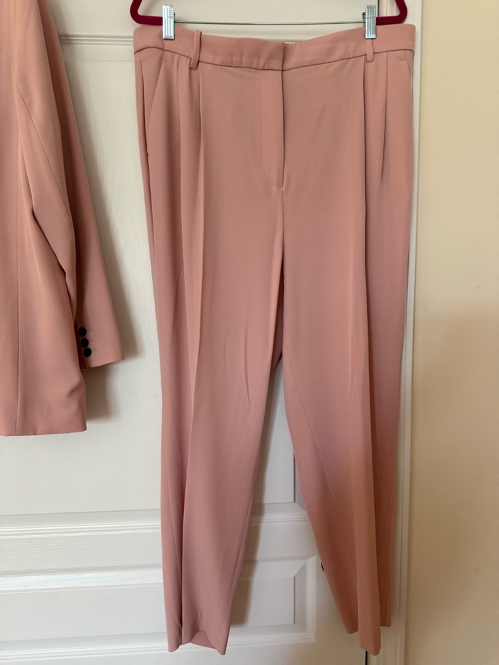 H&M Dusty Rose Double-Breasted Pantsuit - Picture 9 of 14